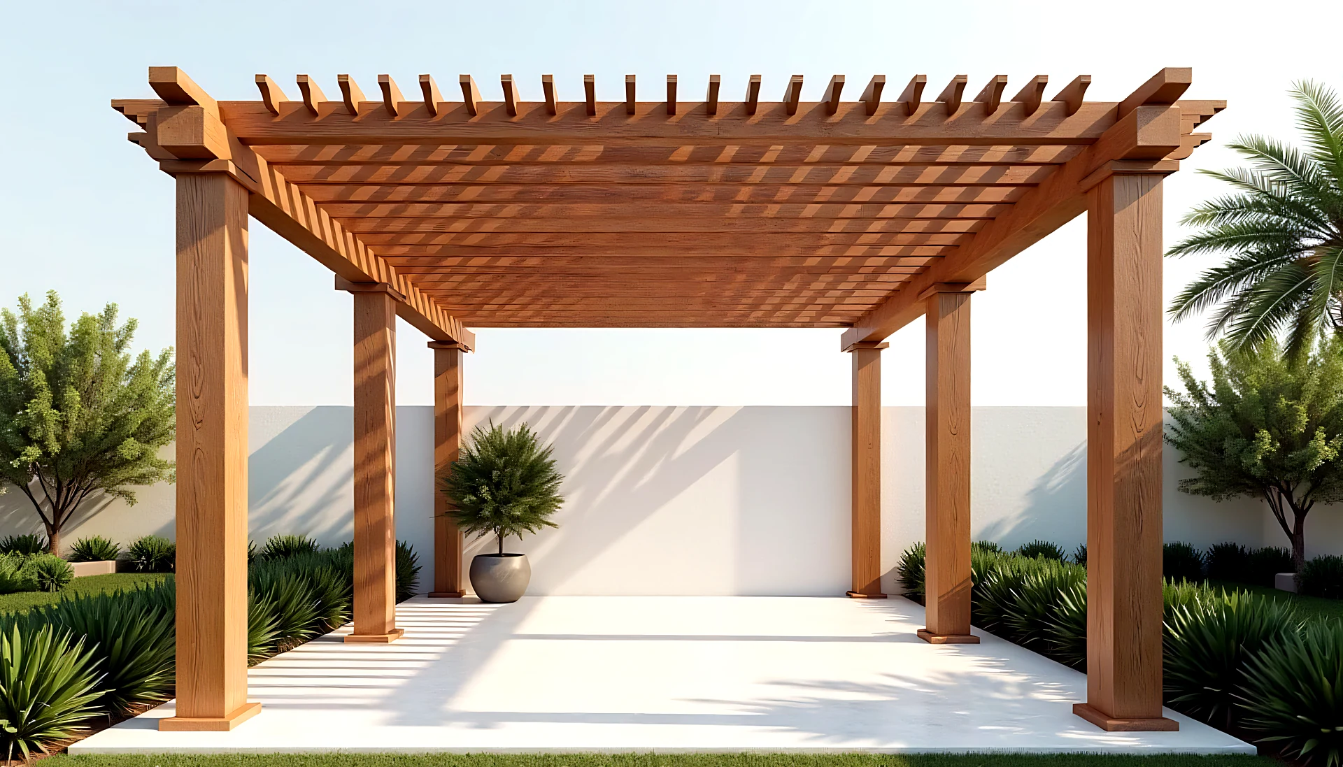 Pergola, ktorá neodletí pri prvej búrke: ako postaviť stabilnú konštrukciu